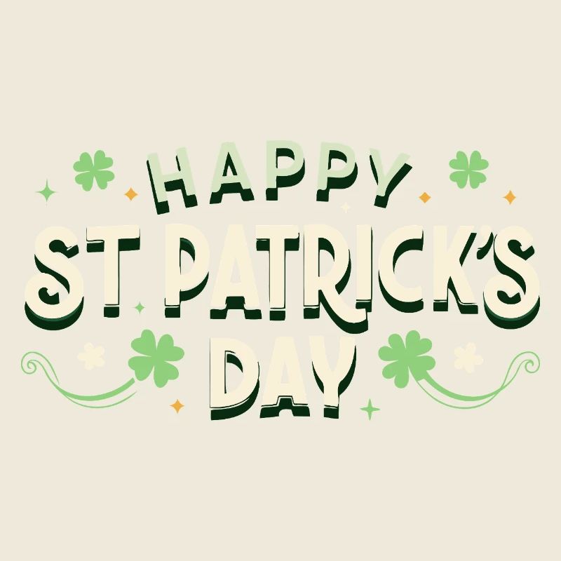 St. Patrick's Day – farbenfroh und festlich