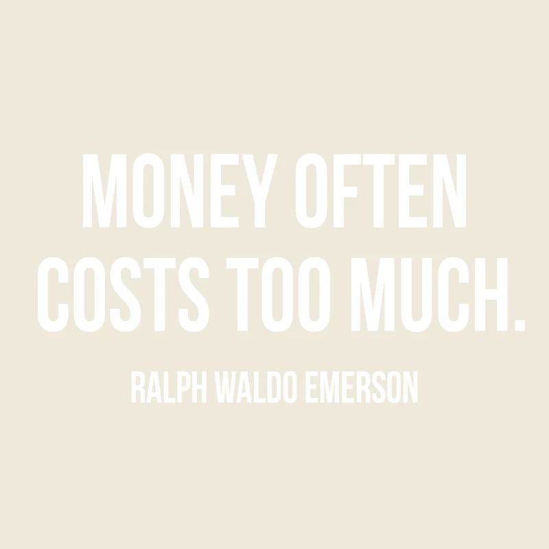 L’argent coûte trop cher Devis Tee