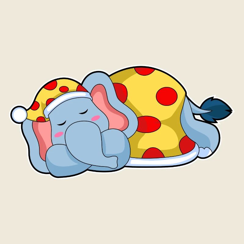 Elephant Sleeping Pajamas