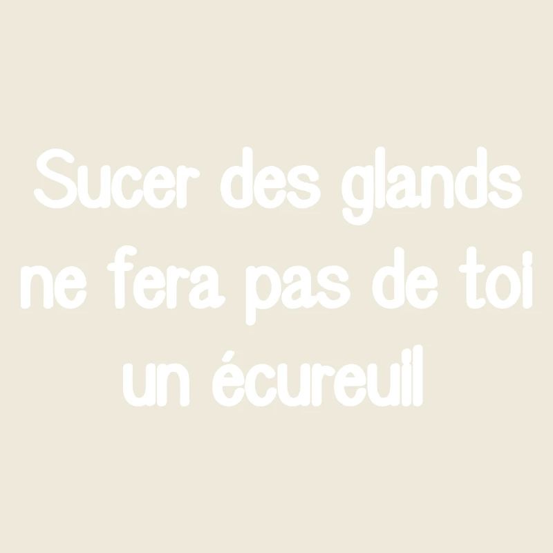 Das Lutschen an Eicheln wird dich nicht zum Eichhörnchen machen