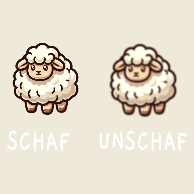 Schaf und unschaf