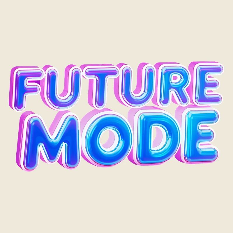 Néon de mode future