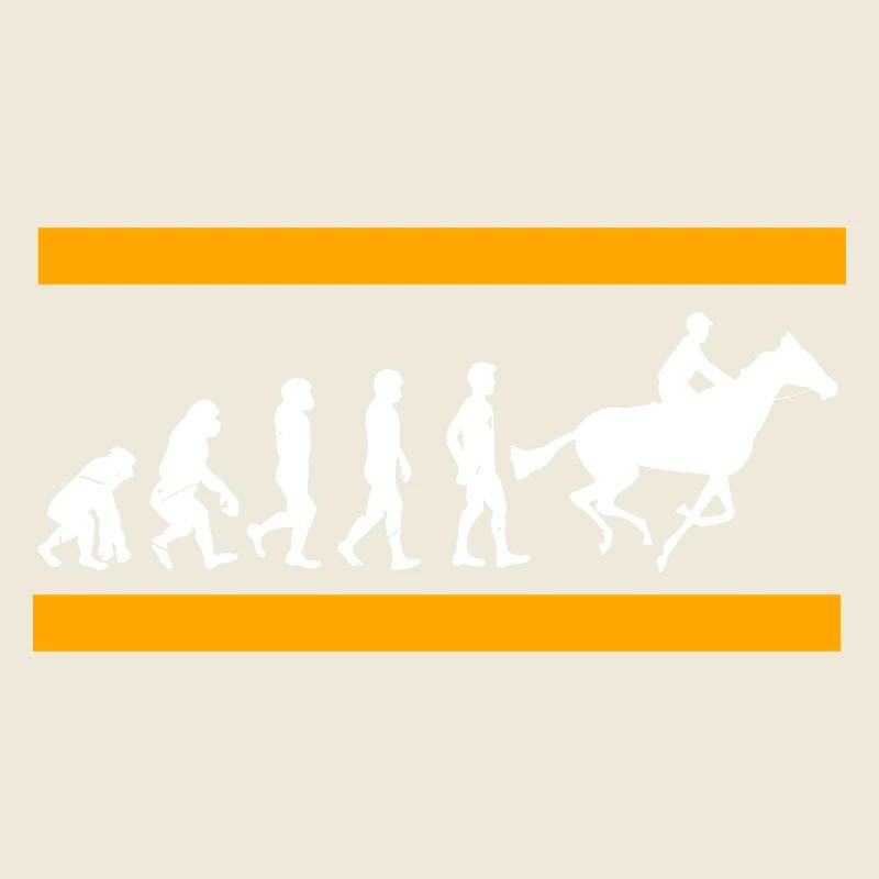Human Evolution Ends in Horse Racing Glory