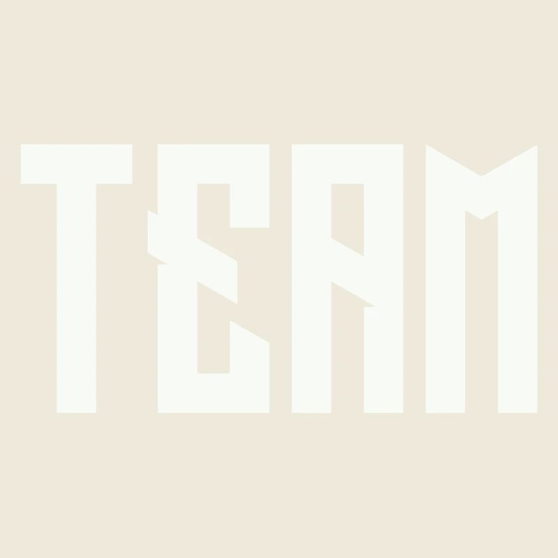 TEAM Lettres majuscules