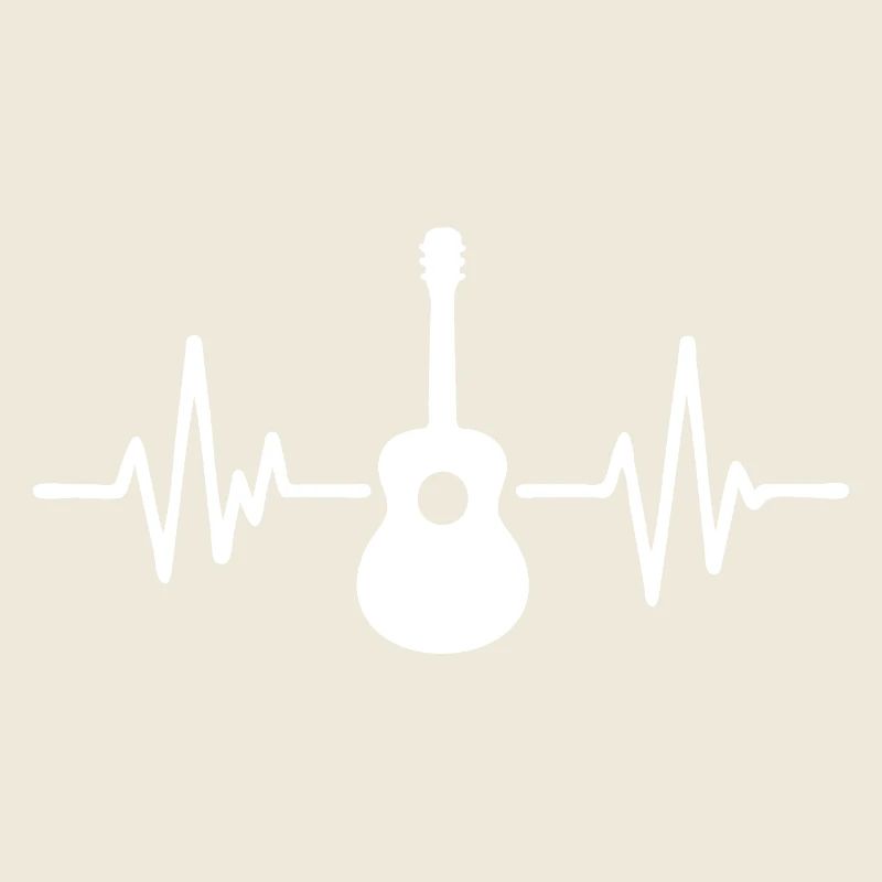 Guitar Pulse Silhouette