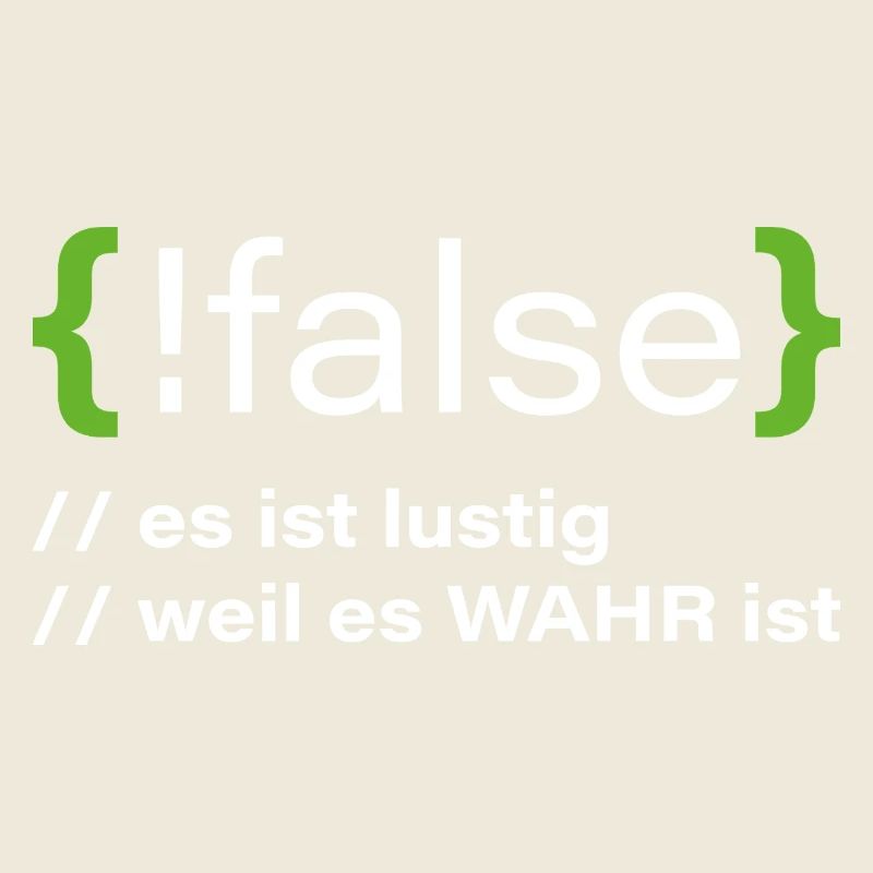 false - Funny programmer saying