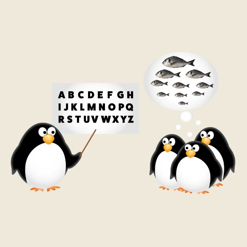 Schule - Pinguin