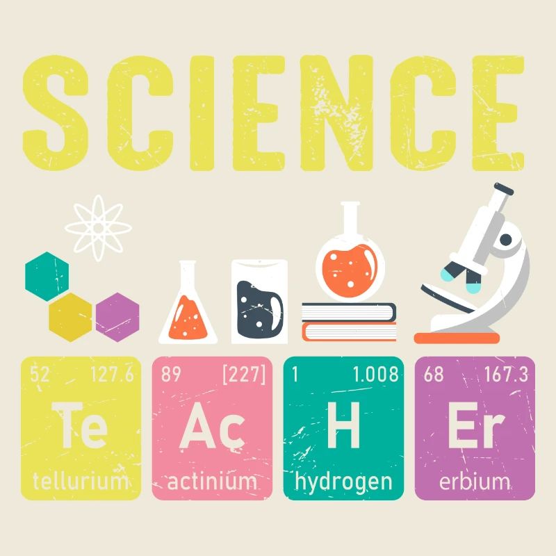 Naturwissenschaft Lehrer Regelmäßige Elemente