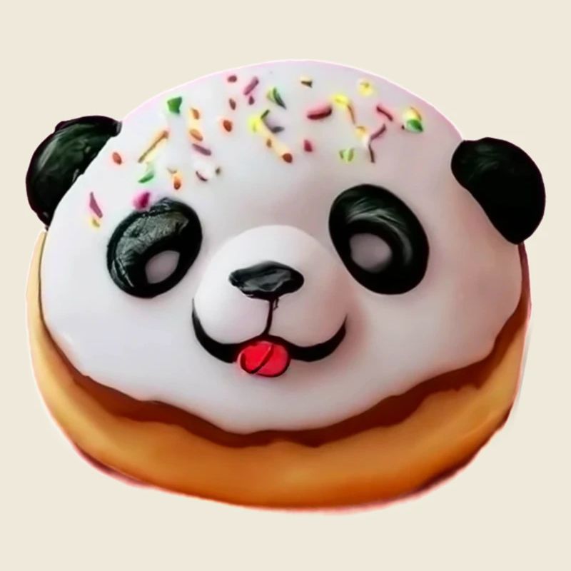 Bébé Panda Donut