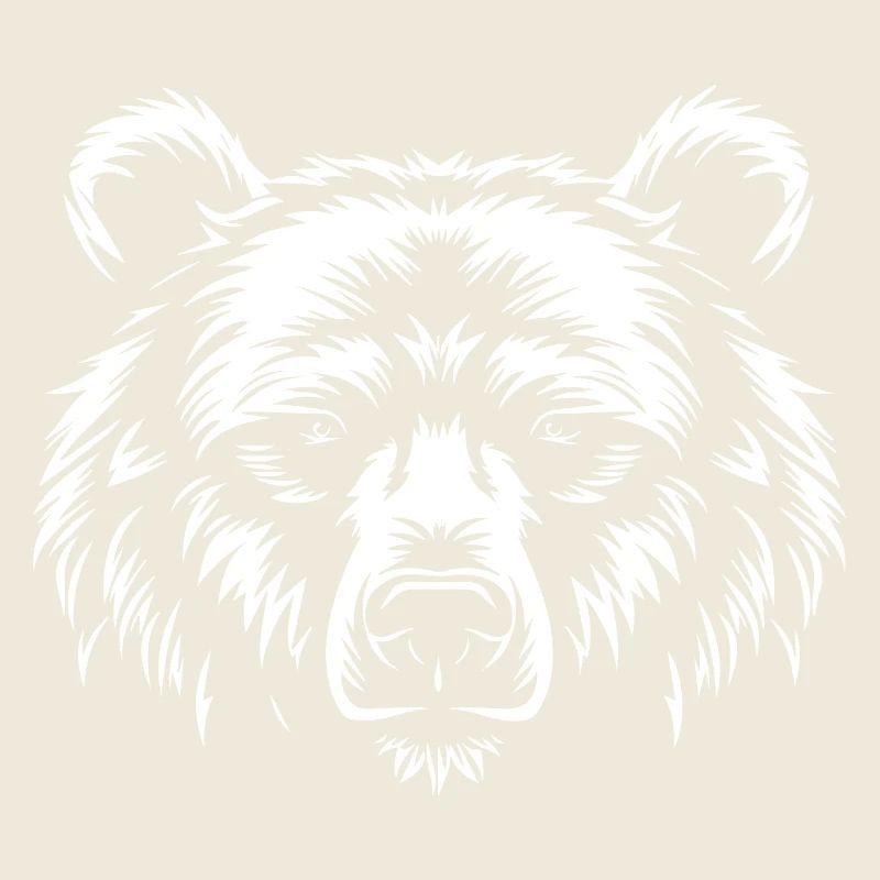 Bear Logo Stylized