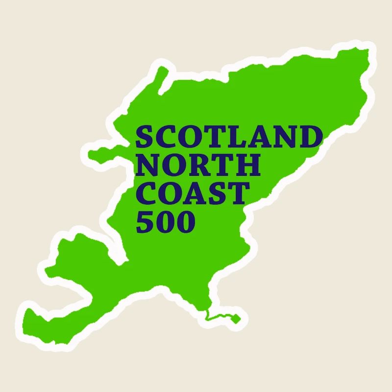 Carte de l’Écosse nc500