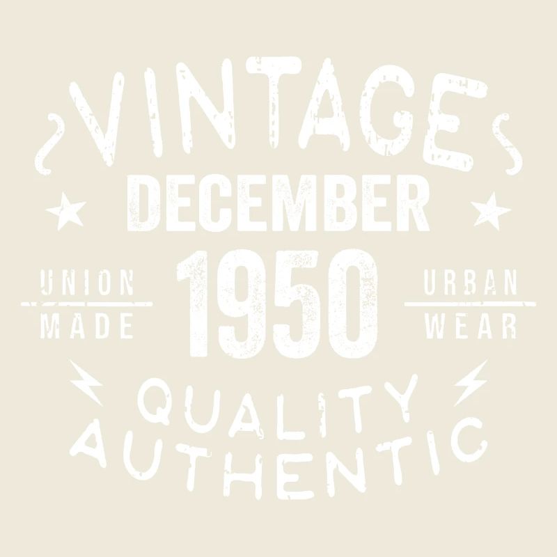 December 1950 - Great since December 1950