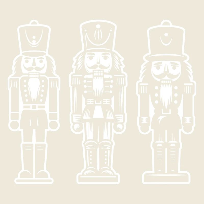 Nutcracker Trio Print