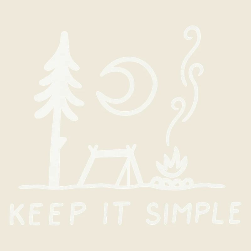 Minimal Camping Skizze: Keep It Simple