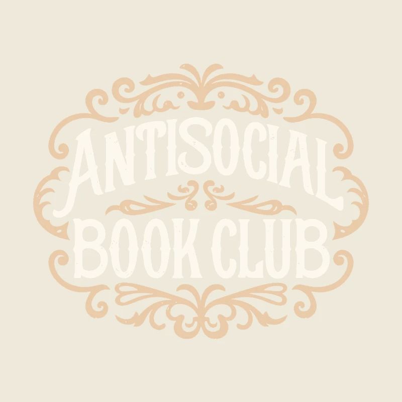 Antisocial book club funny introvert reader gothic