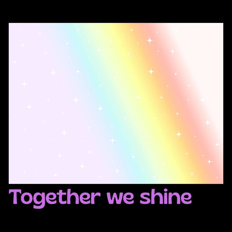 Pride / CSD / LGBTQ+ Design « ensemble nous brillons »