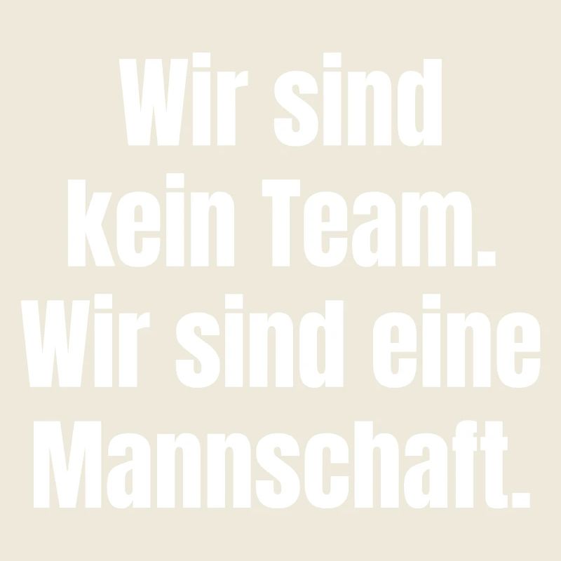 We Are A Team Typo Poster