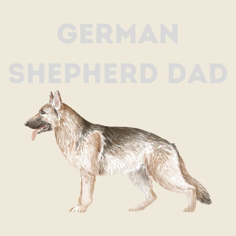 Vater eines Deutschen Schäferhundes