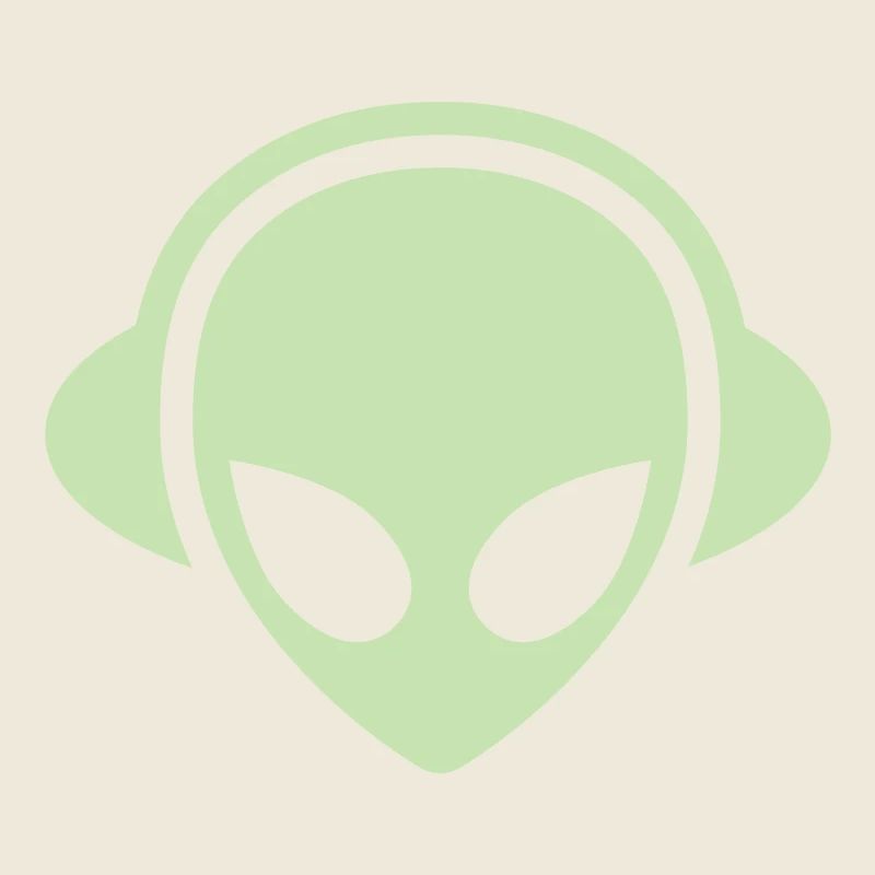 Alien Kopfhörer Glow in the dark