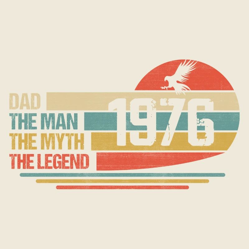 Bester Vater der Welt seit 1976 Vatertag