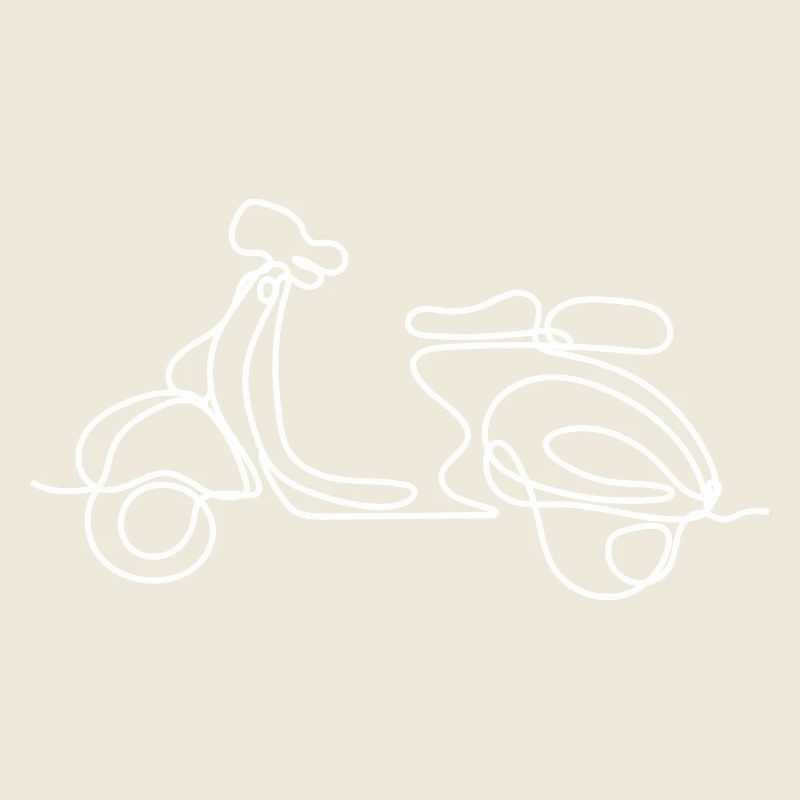 Biker Geschenk Motorrad Linie ART Geschenk