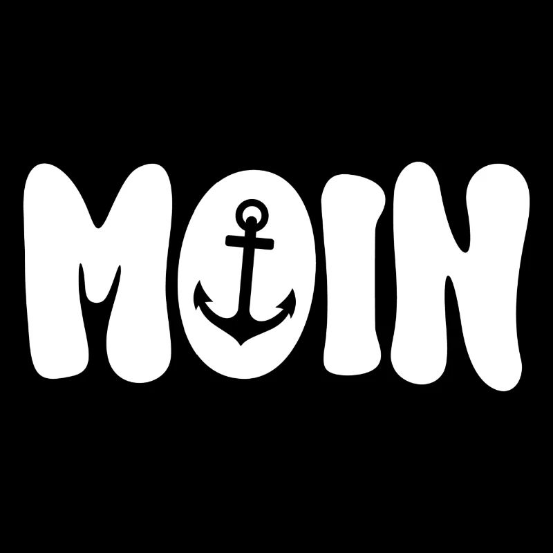 Moin Anker weiß