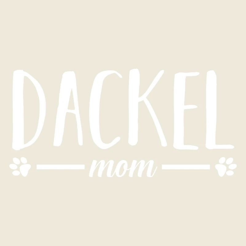 Mama Mutter Hund Dackel