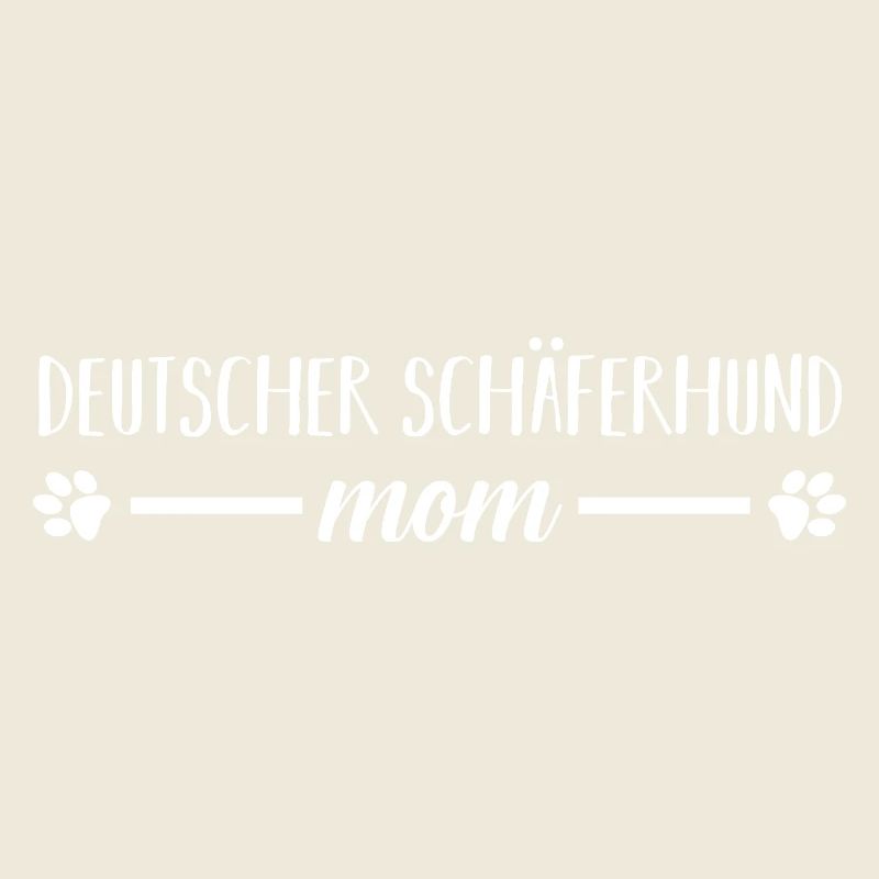 Mama Mutter Hund Deutscher Schäferhund