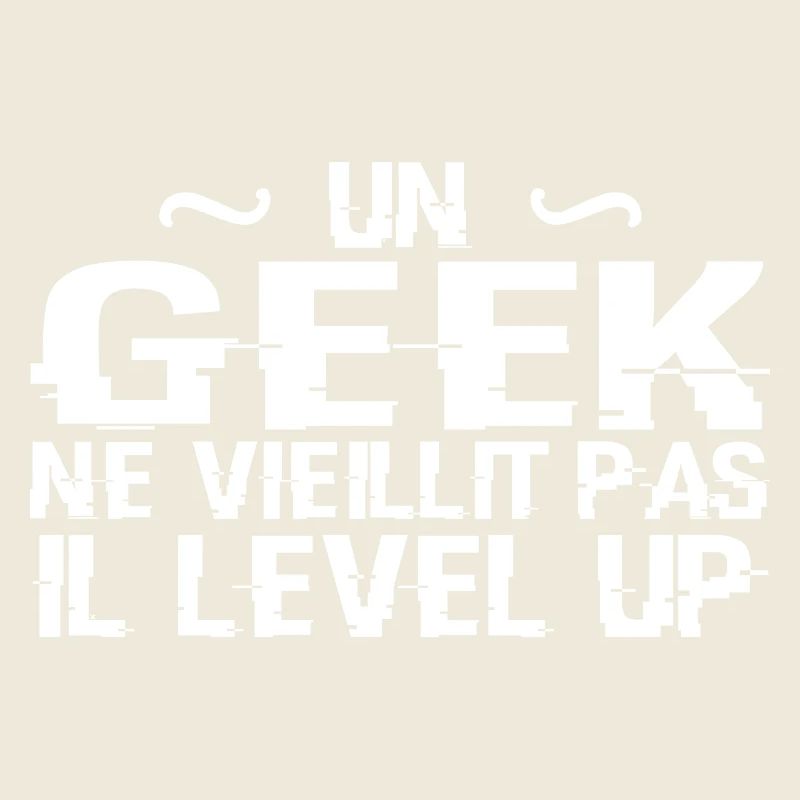 A geek doesn't get old he level up