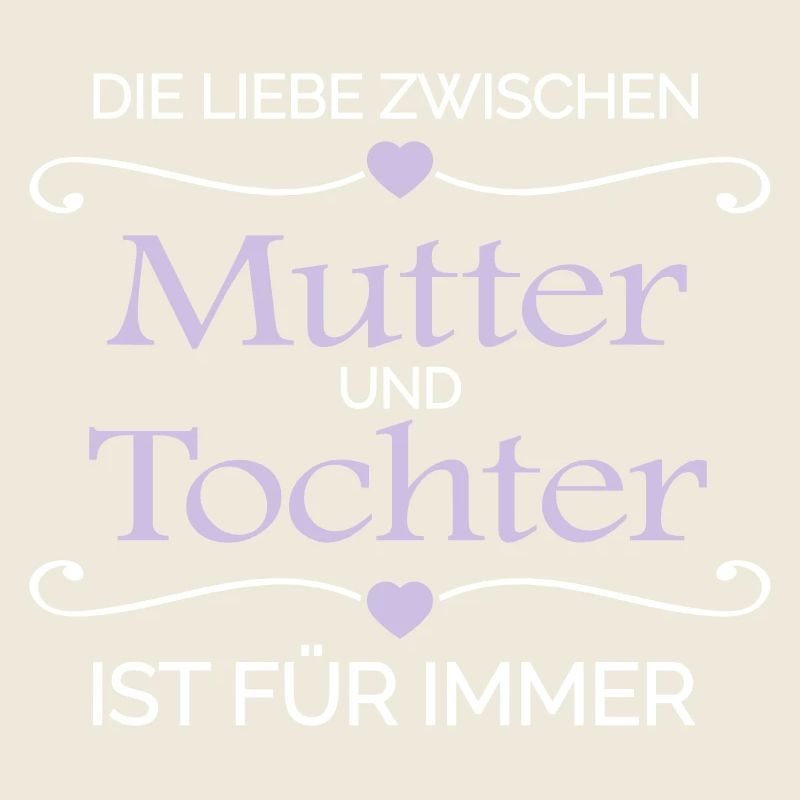 Liebe zwischen Mutter und Tochter - Geschenk
