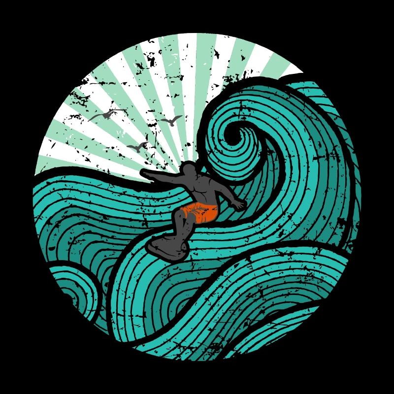 Surfer turquoise