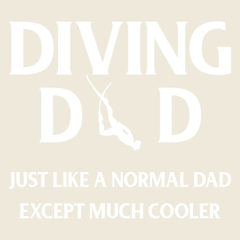 Diving dad