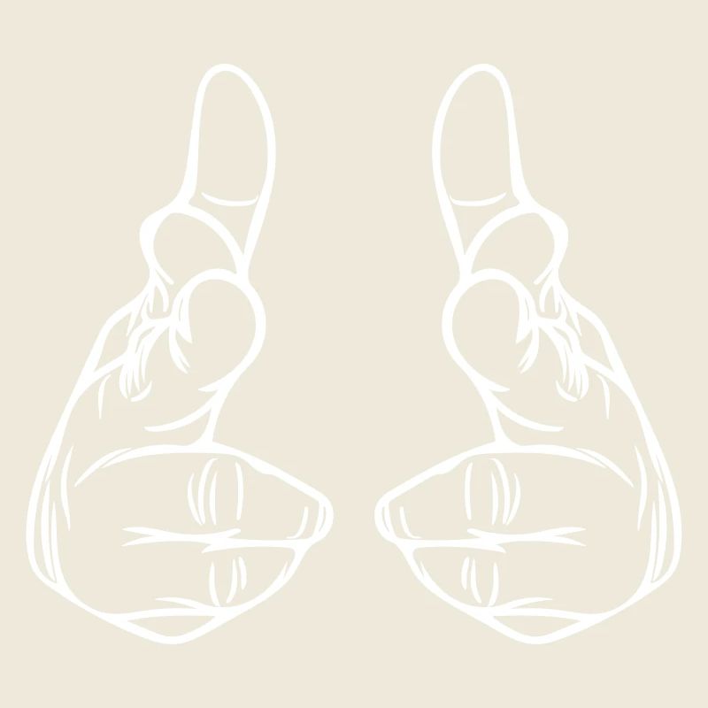 Hand Pistole - Fingerpistole Vector
