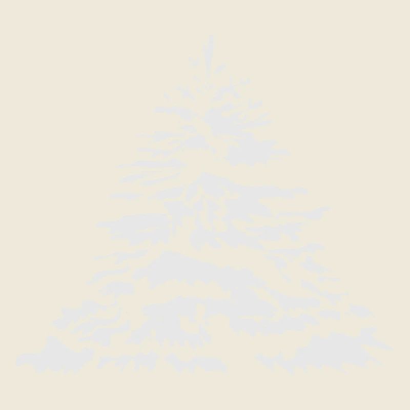 Arbre de Noël enneigé ou sapin de Noël