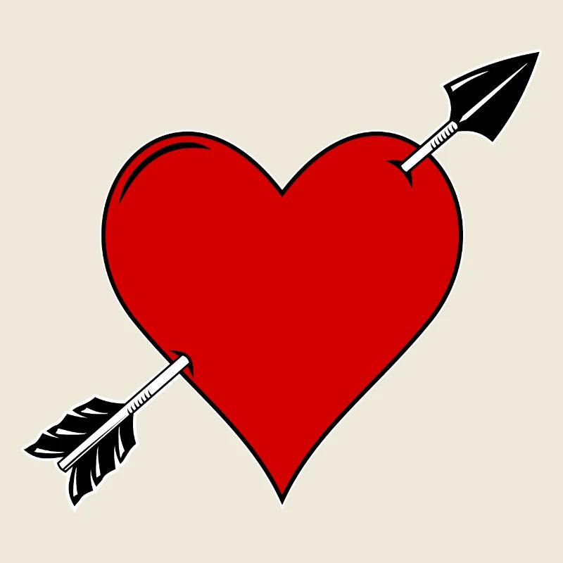 Amour du cœur et des flèches