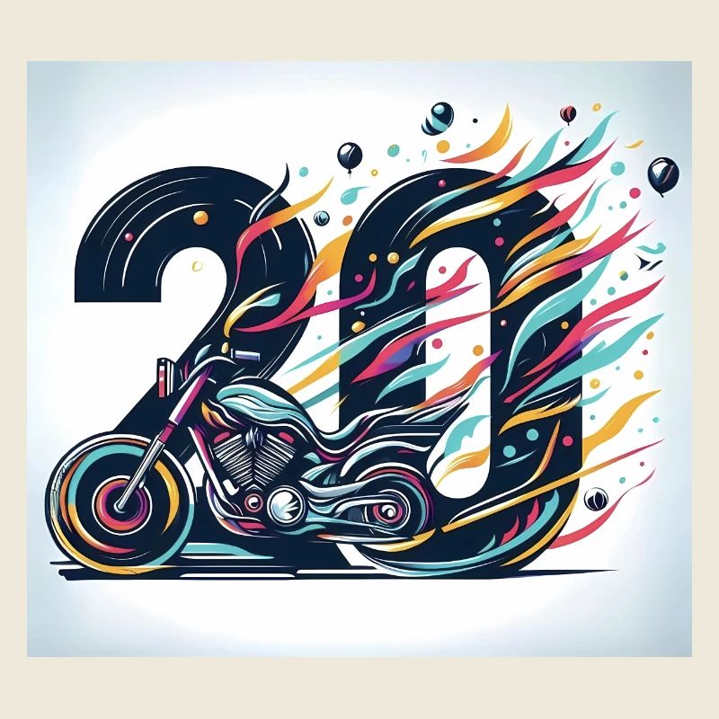 20th Anniversary Motorcycle Designs: Speed & Style