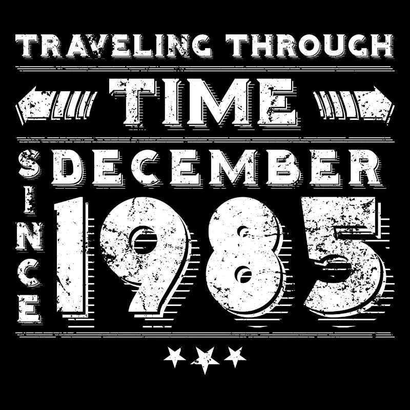 Vintage Zeitreise Geburtstags Design Dezember 1985