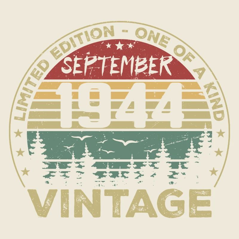September 1944 Vintage Geburtstagsgeschenk 1944