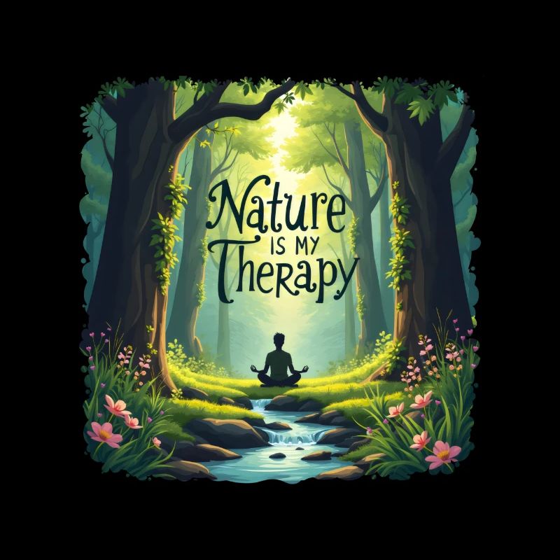 Nature is my Therapy - Meditation im Wald