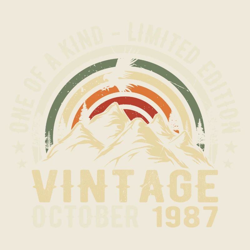Anniversaire Octobre 1987 - Born in October 1987