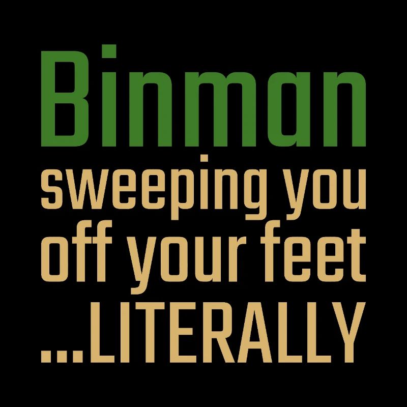Binman Valentine's Day Sweeping you