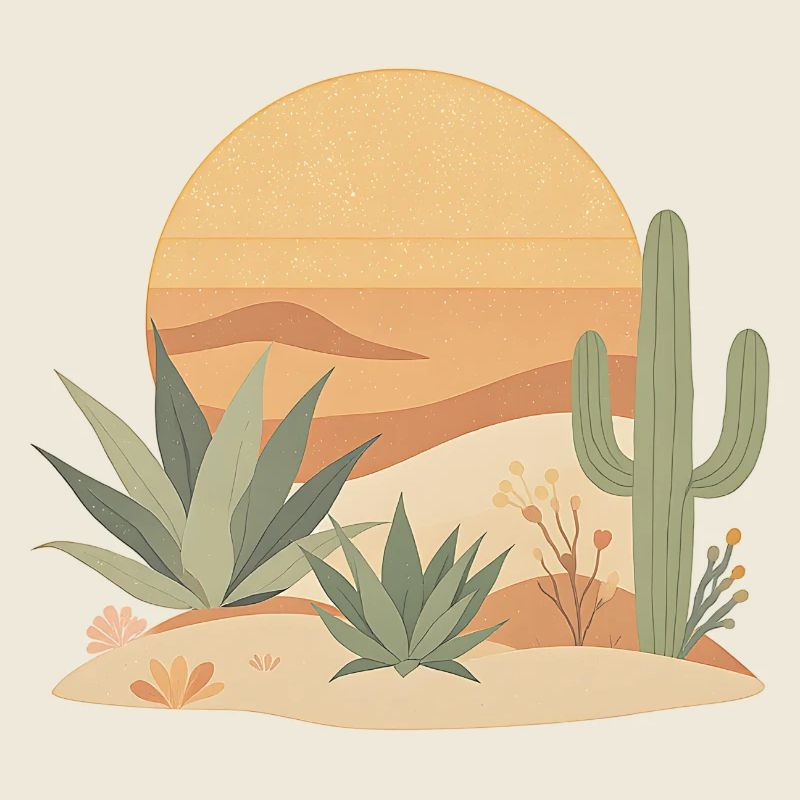 Cactus Boho Nature