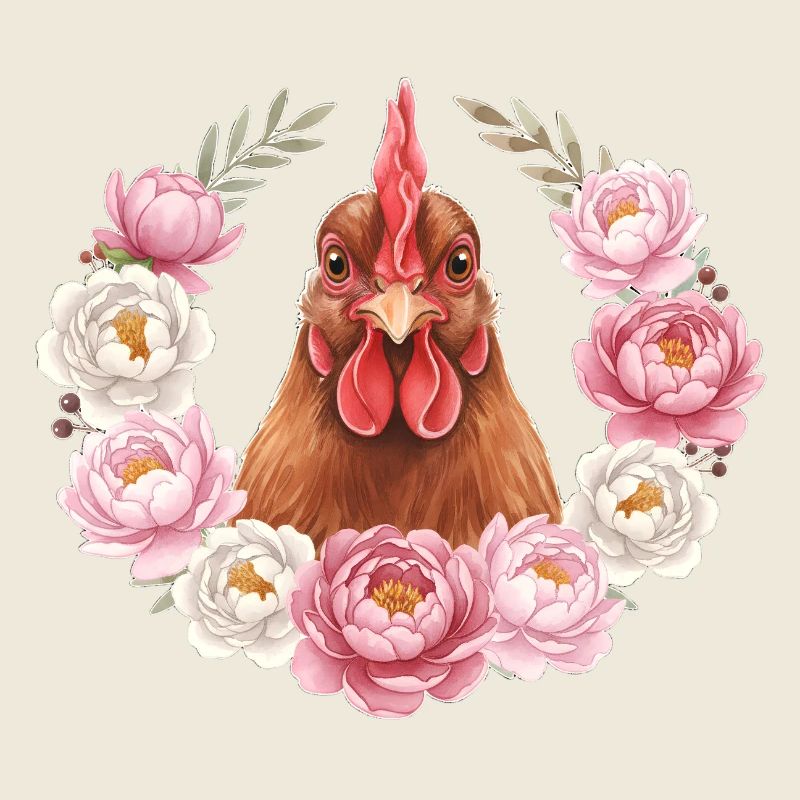Poulet brun