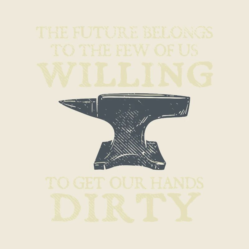 Blacksmith Anvil Future Willing Hands Dirty Design