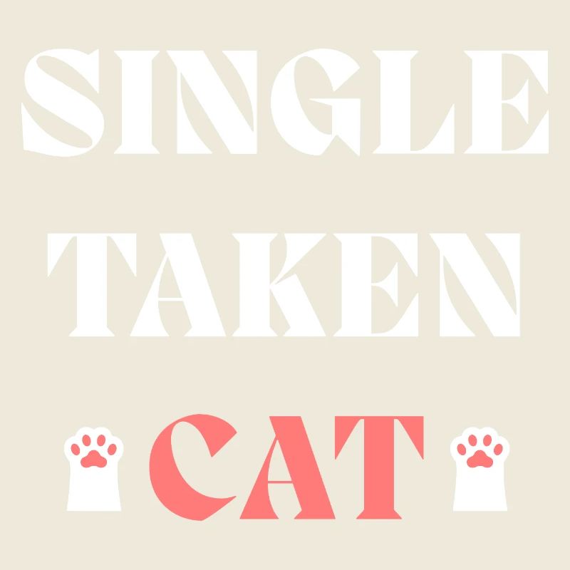 Chat unique pris pour la Saint-Valentin