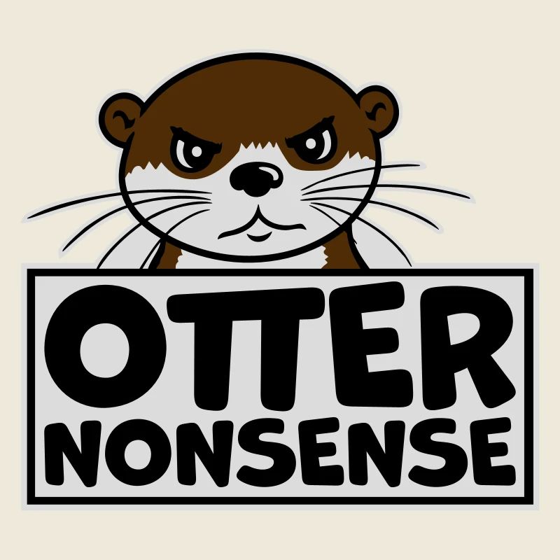 N’importe quoi de loutre, jeu de mots drôle, expression d’amour de la loutre