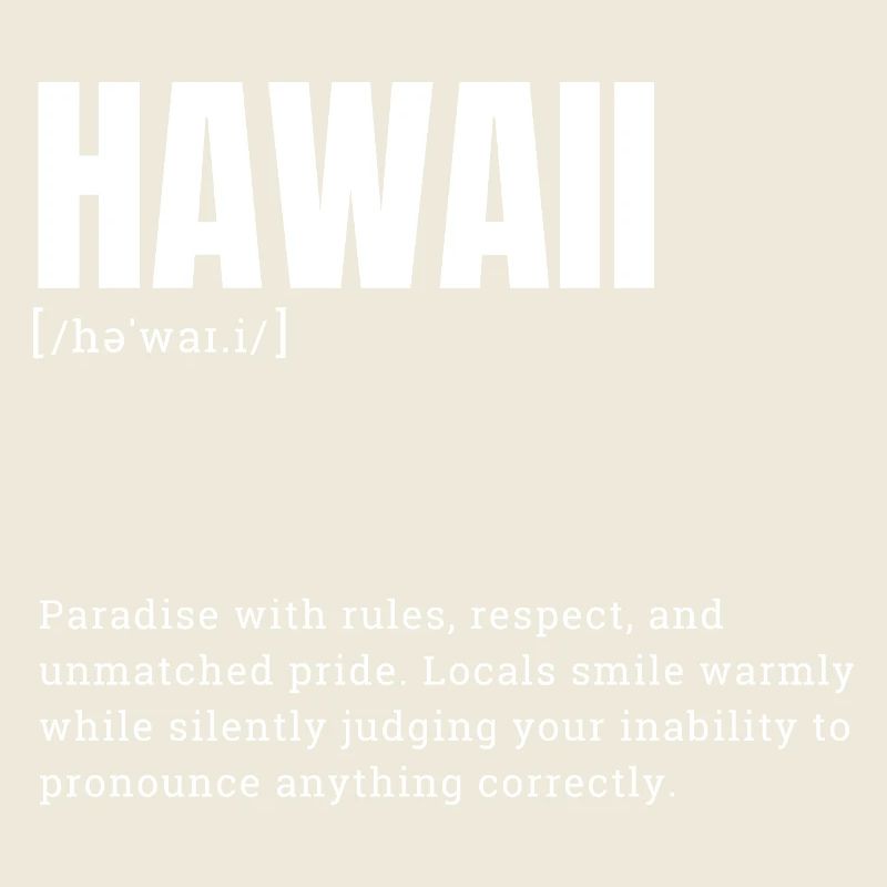 Hawaii Pride Sprache