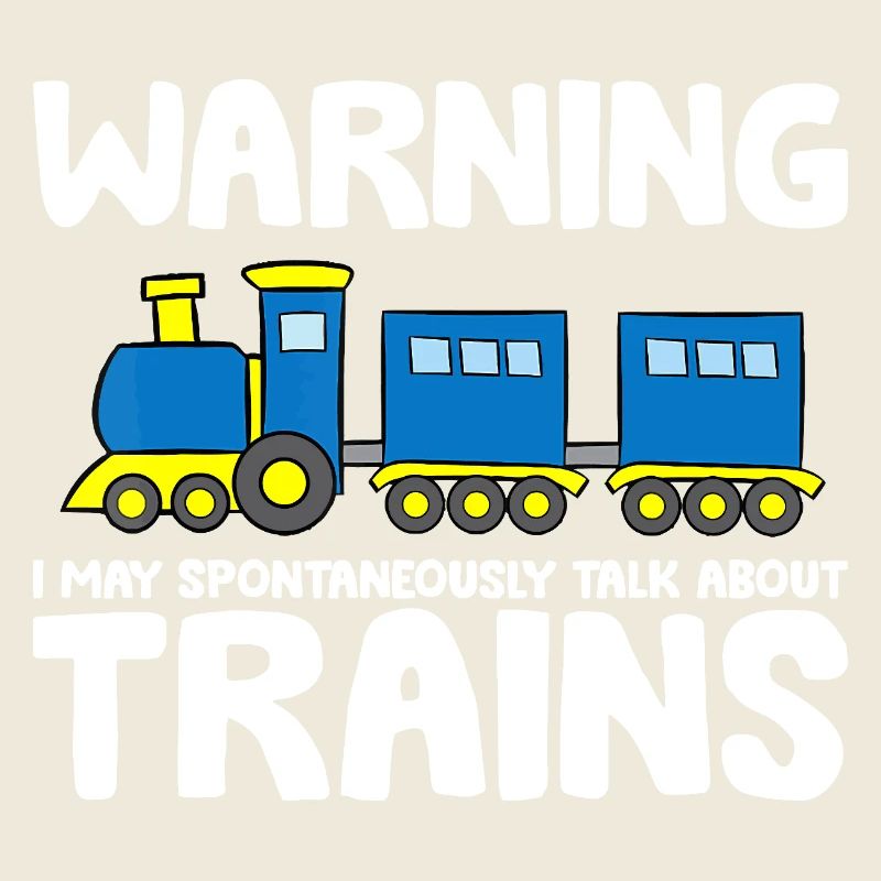 T-shirt spontané de discussion sur le train