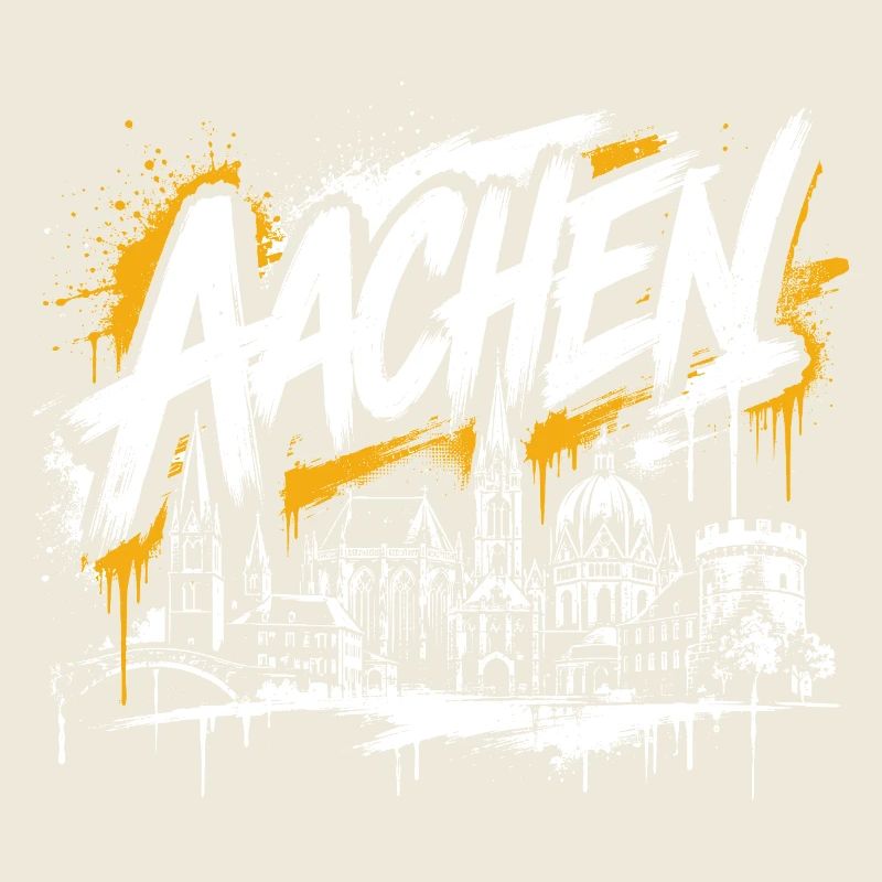 München Graffiti Skyline