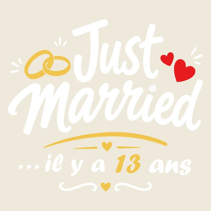 Just Married 13 Ans Heureux